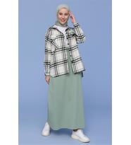 Beli Bağlamalı Cepli Spor Etek - 00152.100 - Çağla Yeşili