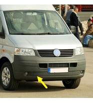 VW Transporter 2004-2010 Ön Tampon Sağ Sis Farı Çerçevesi 7H0807490B
