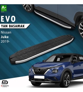 S-Dizayn Nissan Juke 2 Evo Krom Yan Basamak 173 Cm 2019 Üzeri A+ Kalite
