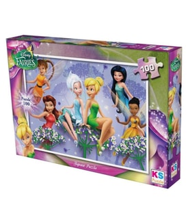100 Parça Fairies Puzzle