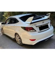 Hyundai Accent Uyumlu Blue Arka Ek (Plastik)