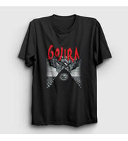 Presmono Unisex Siyah Magma Gojira T-Shirt 53167tt