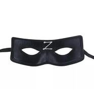 Zorro Maskesi Arkadan Lastikli Z Baskılı