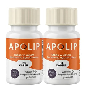 Apolip 30 Kapsül - 2 Kutu
