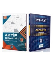 Aktif Öğrenme TYT AYT Geometri 0 dan Başlayanlara ve Toprak 20 li Deneme Seti 2 Kitap