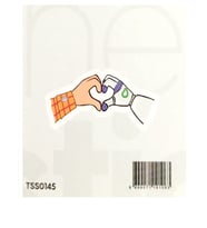 The Sticker Story Kalp Eller Tss0145 Kişileştirme Stickerı - 2 adet