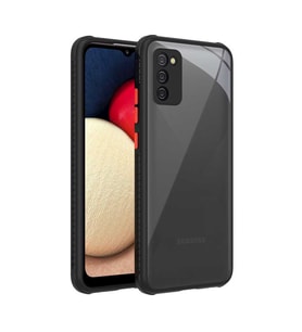 Galaxy A02S Kılıf Zore Kaff Kılıf (Siyah)