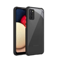 Galaxy A02S Kılıf Zore Kaff Kılıf (Siyah)