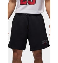 Nike Jordan Brooklyn Fleece Men's Graphic Shorts Oversize Erkek Pamuklu Şort Siyah