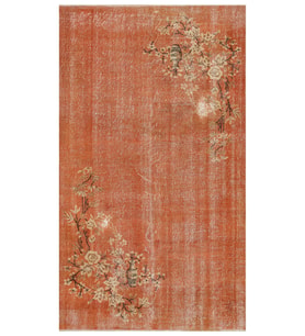 Yün&Pamuk Eşsiz Eskitme Halı  152x262 cm 10129