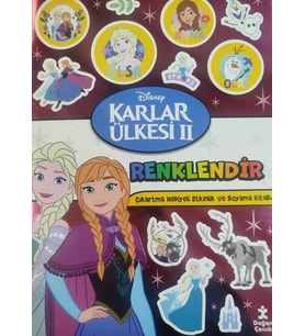 Disney Karlar Ülkesi Renklendir Boyama Doğan çocuk