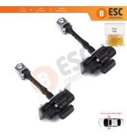 Peugeot 308 MK2 4/5 Kapı 2013-2021 9677466980 İçin 2 EA Ön Sağ ve Sol Kapı Gergi Yayı