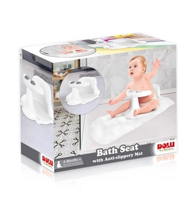 Dolu Oyuncak 7052 Vantuzlu Kaymaz Paspaslı Bebek Banyo Oturağı Oyuncaklı Koltuğu Seat Bath  (Standart)