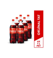Coca-Cola 1 lt 6 lı 