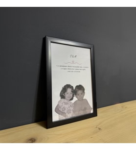 Çocukluk Fotoğraf Birleştirme, Çerçeve, Kişiye Özel, Konsept, Sevgiili Arkadaş, Hediye (20x30) (Siyah)