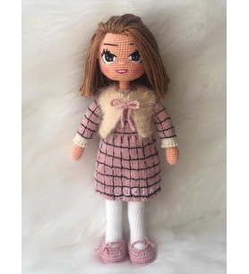 Beren Bebek Amigurumi Organik Oyuncak