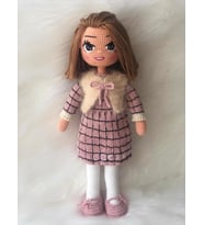 Beren Bebek Amigurumi Organik Oyuncak