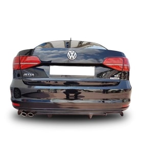 Volkswagen Jetta Makyajlı Kasa 2014 - Sonrası R Difüzör (Plastik) (Standart)