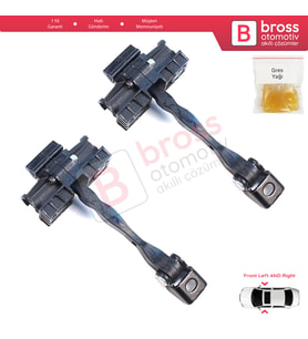 Mini Cooper Clubman One MK2 II F54 51217460533 51217460534 için 2 Adet Ön Kapı Gergisi