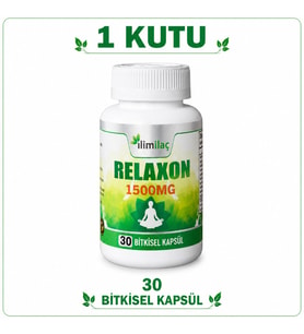 Relaxon 1500 mg 30 Bitkisel Kapsül – Relaxon Takviye Edici Gıda