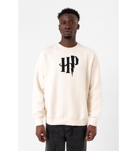 HP Logo Ekru Erkek 2ip Sweatshirt