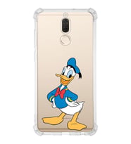 Huawei Mate 10 Lite  Köşe Korumalı Antişok Kapak Donald Duck Tasarımlı Şeffaf  Kılıf