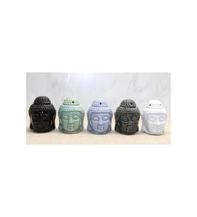 Kişiye Özel Seramik Buda Büstü Buhurdanlık - 12x8cm