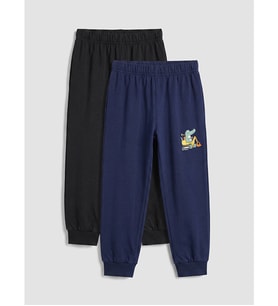 LCW Kids Lacivert Baskılı Erkek Çocuk Pijama Altı 2'li
