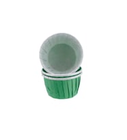 Cupcake Kalıbı Orta Boy Düz Renk  50*39 MM (100 Adet)  Yeşil