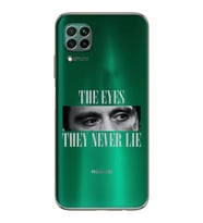 Huawei P40 Lite Uyumlu Baskılı Yumuşak Silikon Şeffaf Telefon Kılıfı