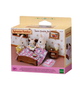 FABBATOYS Sylvanian Families İki Kişilik Yatak Seti figürler ayrı satılır +3 yaş