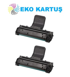 Eko Kartuş Samsung ML-1640 Mlt D108 Avantajlı Ekonomik 2'li Muadil Toner (Siyah)