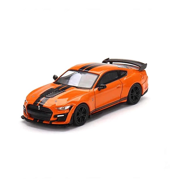 Nessiworld Mini GT 1:64 Ford Mustang Shelby GT500 Twister Orange