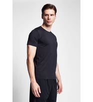 Erkek Kısa Kollu T-Shirt 25S-1220-25N (Siyah)