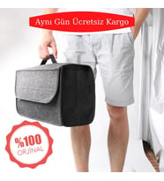 Araba Bagaj Çantası Araç Oto Aksesuar Bagaj Düzenleyici Organizer (Gri)