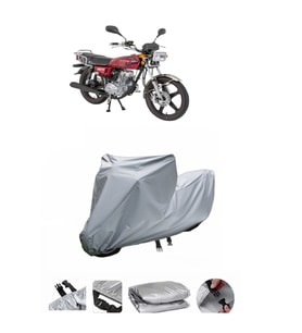 Mondial 100 UGK  Gri Motosiklet Brandası ARKA ÇANTA UYUMLU DEĞİLDİR