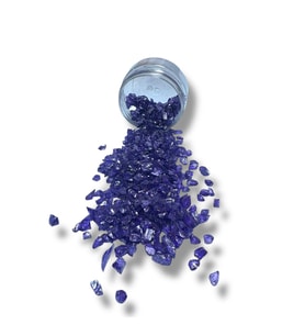 Epoksi Çalışmalarınız İçin Parlak Cam Kırıkları 4-8 mm MOR 100 gr
