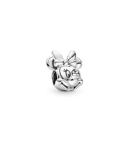 Bileklik İçin 925 Ayar Gümüş Disney Minnie Portresi Gümüş Charm