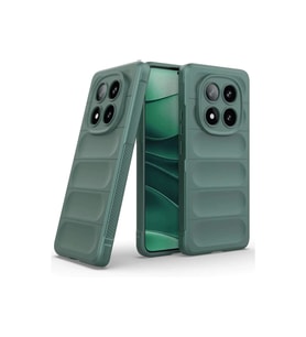 Xiaomi Redmi Note 14 Pro 4G Kılıf Optimum Silikon - Koyu Yeşil