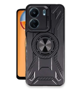 Redmi 13C Kılıf Lincoln Silikon - Siyah