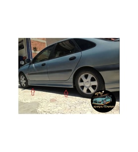 RENAULT LAGUNA 1 MARŞPİYEL SAĞ SOL TAKIM FİBERGLASS BOYASIZ