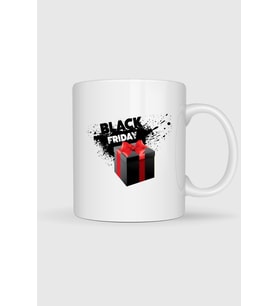 Black Friday - Kara Cuma Tasarımlı Kupa Bardak