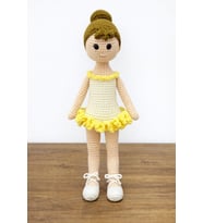 Kitri Balerin Amigurumi Örgü B