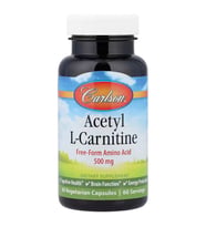 Acetyl L-Carnitine Free-Form 500 mg 60 Serving