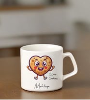 İsme Özel  Kurabiye Temalı Espresso Kupa Bardak