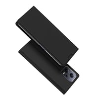 Dux Ducis Xiaomi Poco X5 5G Kılıf Skin Pro Series Flip Cover Kapaklı Kılıf (Siyah)
