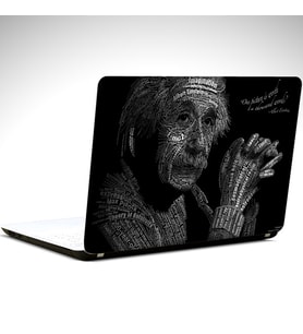 Einstein Laptop Sticker 12 İnch (29X24CM)