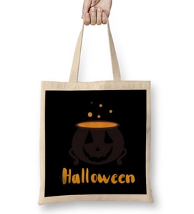 Halloween Gifts 2021 Bez Çanta Uzun Saplı