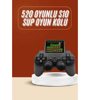 Mini Atari Retro Oyun Konsolu 520 Oyun Seçeneği ile
