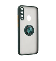 P40 Lite E Montreal Yüzüklü Kapak - Yeşil